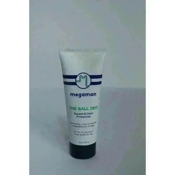 Megaman The Ball Deo Sweat & Odor Protection No Talc, no Aluminum Easy Apply New - Picture 8 of 8